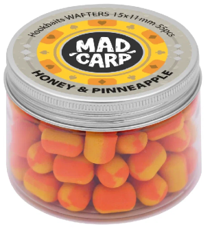 Вафтерсы Mad Carp Baits HONEY & PINNEAPPLE (Мед и Ананас) Wafters